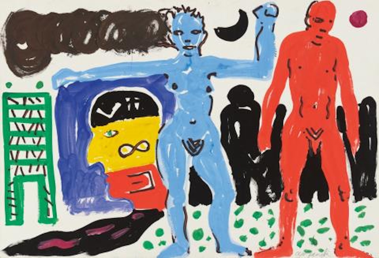 Untitled by A.R. Penck