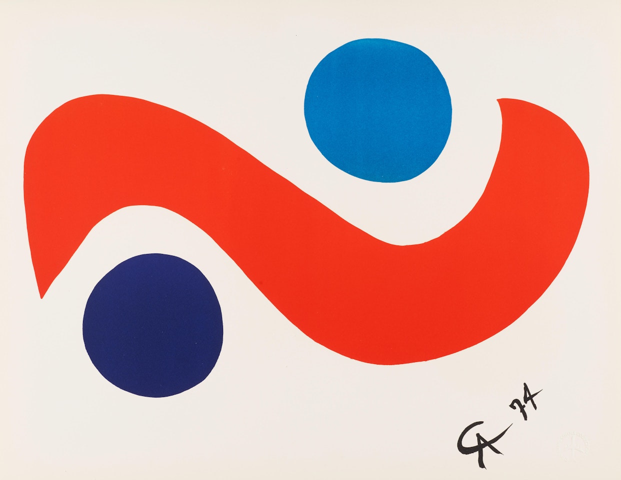 Flying Colors (5 works) by Alexander Calder