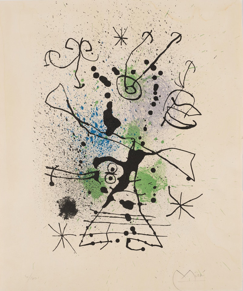 La Chasseresse (The Huntress) by Joan Miró
