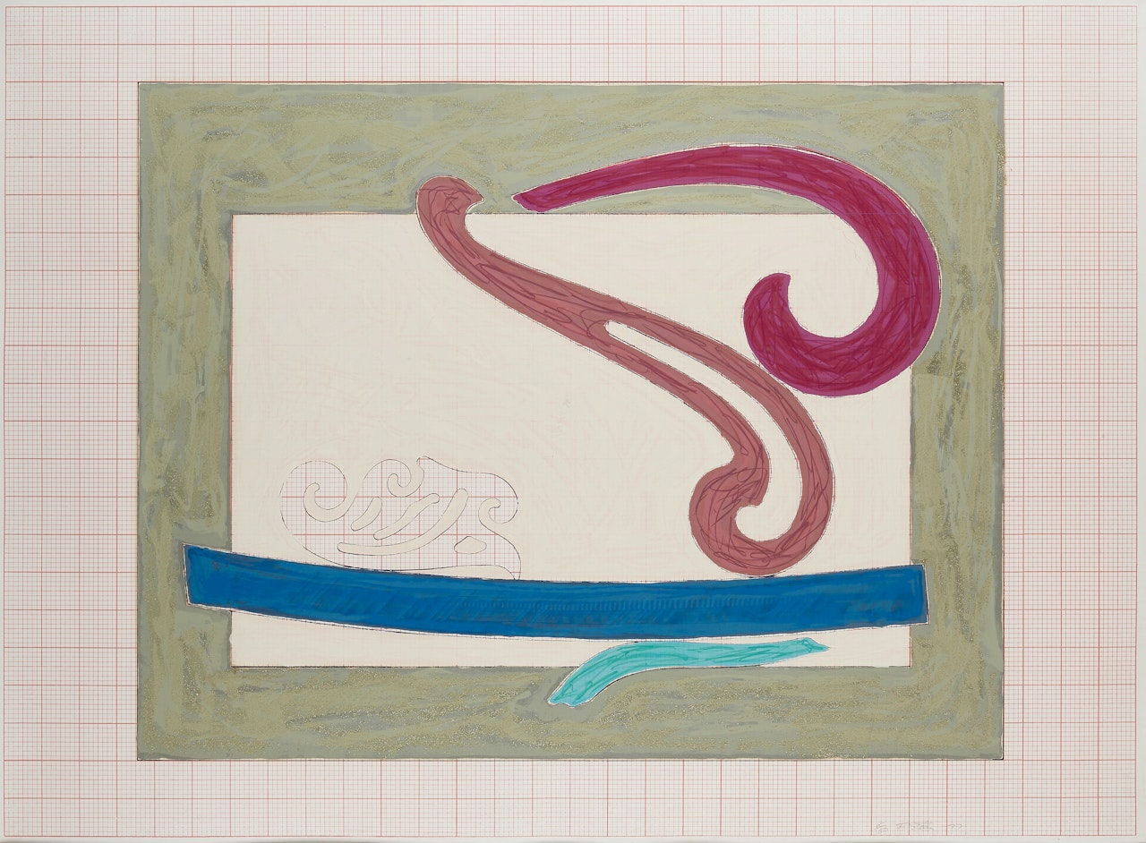 Noguchi's Okinawa Woodpecker, from the Exotic Bird Series by Frank Stella