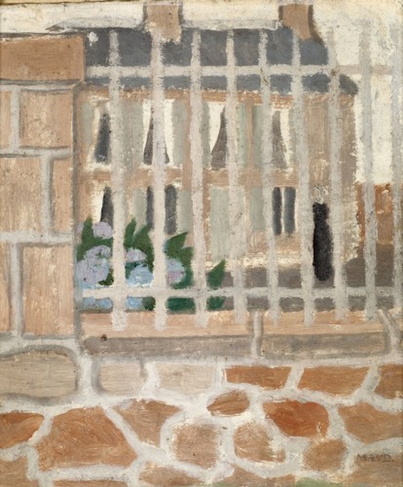 La maison derrière la grille ou la maison du poête by Maurice Denis