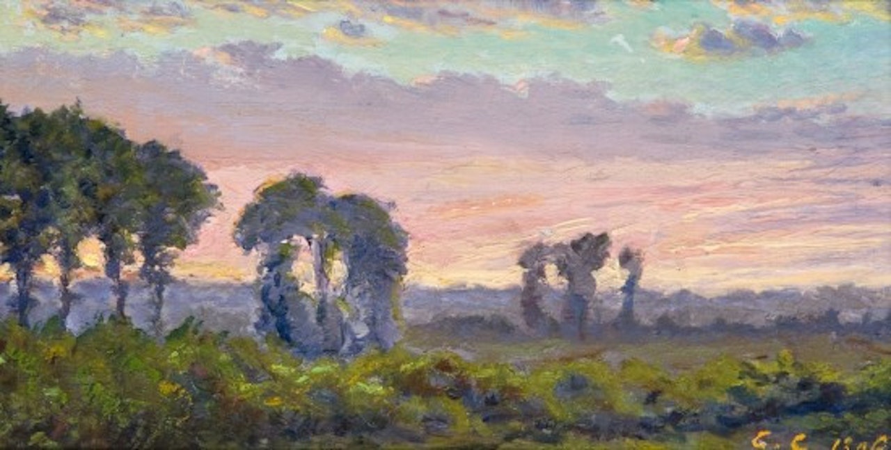 Étude à Auvers-sur-Oise by Gustave Cariot