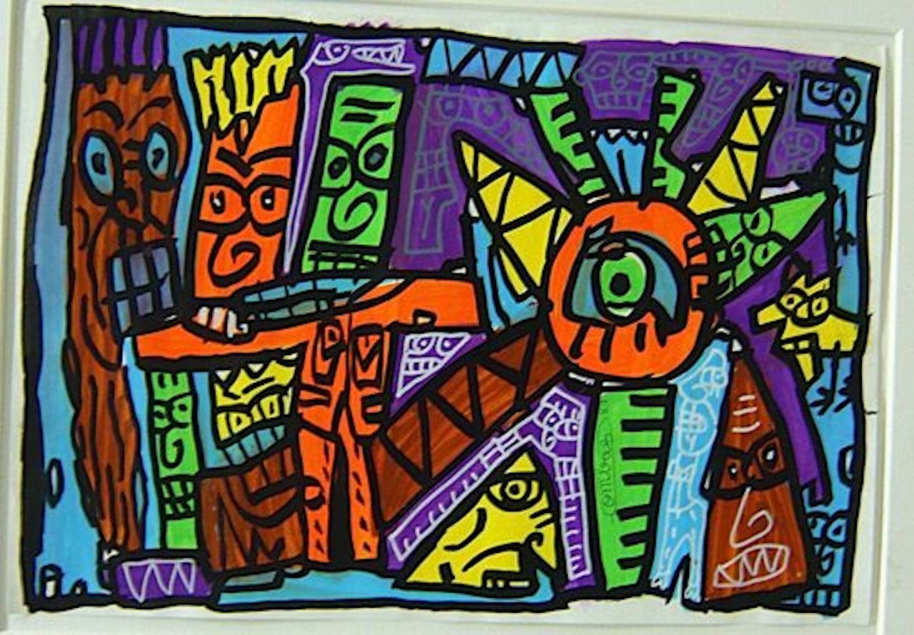 Sans titre by Robert Combas