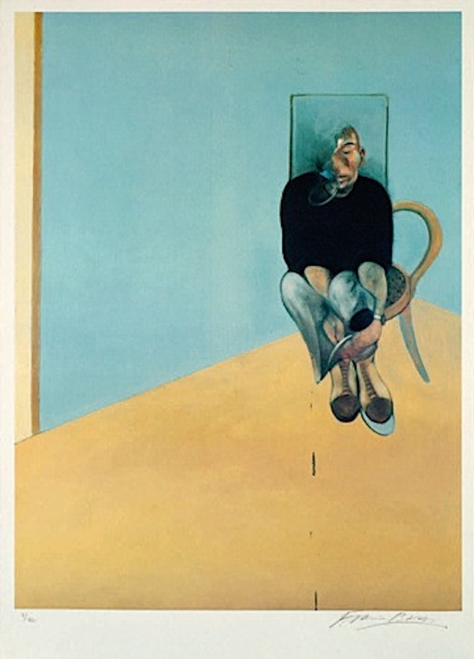 STUDY FOR A SELFPORTRAIT, by Francis Bacon