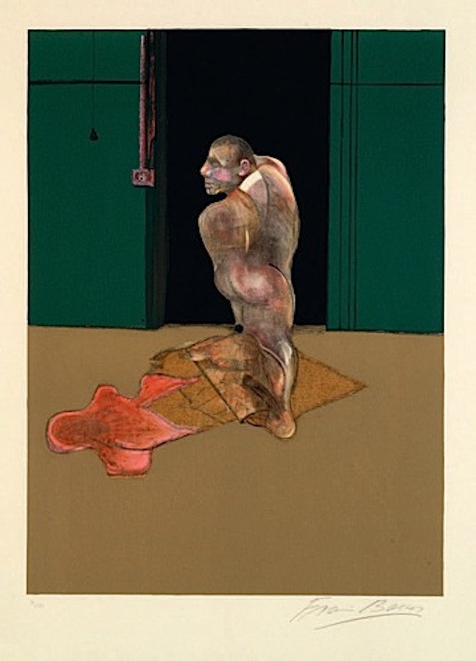 STUDY FOR THE PORTRAIT OF JOHN EDWARDS by Francis Bacon