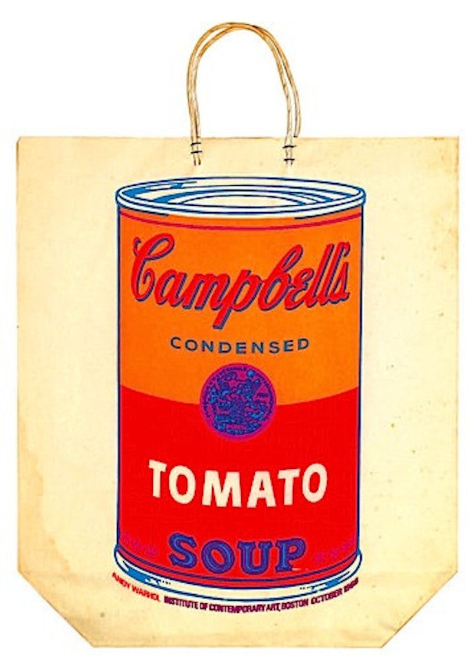 CAMPBELL'S SOUP CAN (TOMATO) by Andy Warhol