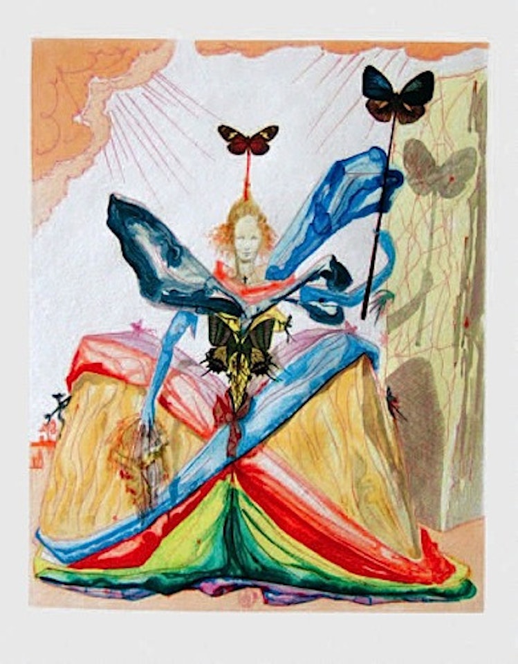 Piedro A. de ALARCON by Salvador Dali