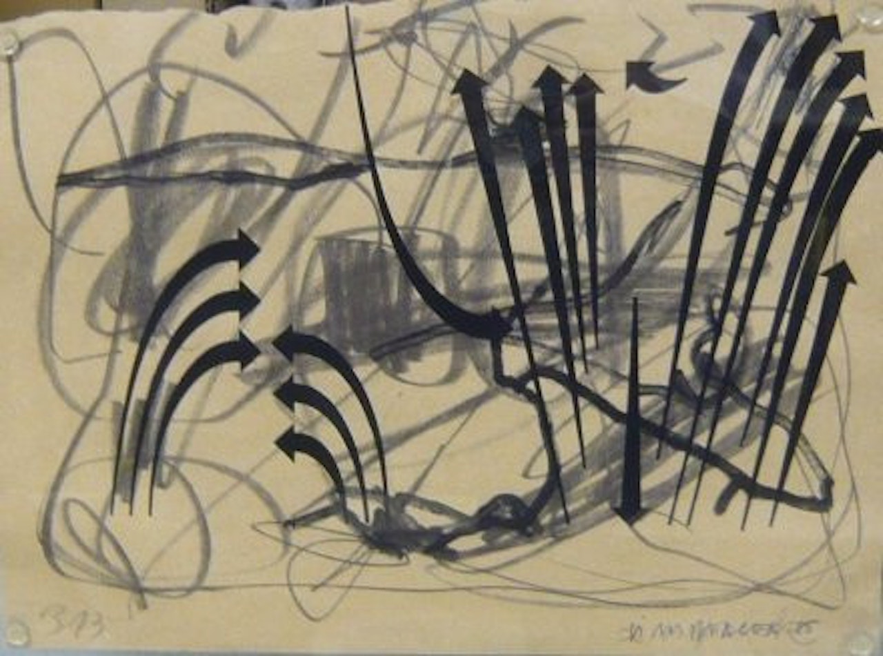 Sans titre by Martin Kippenberger by A.R. Penck