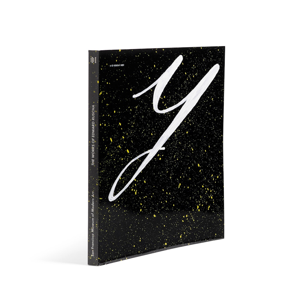 Sometimes a Vowel #35 (y)  by Ed Ruscha