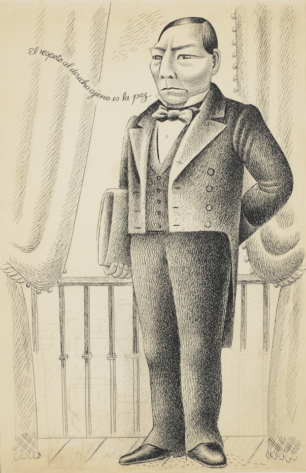 Benito Juárez by Miguel Covarrubias