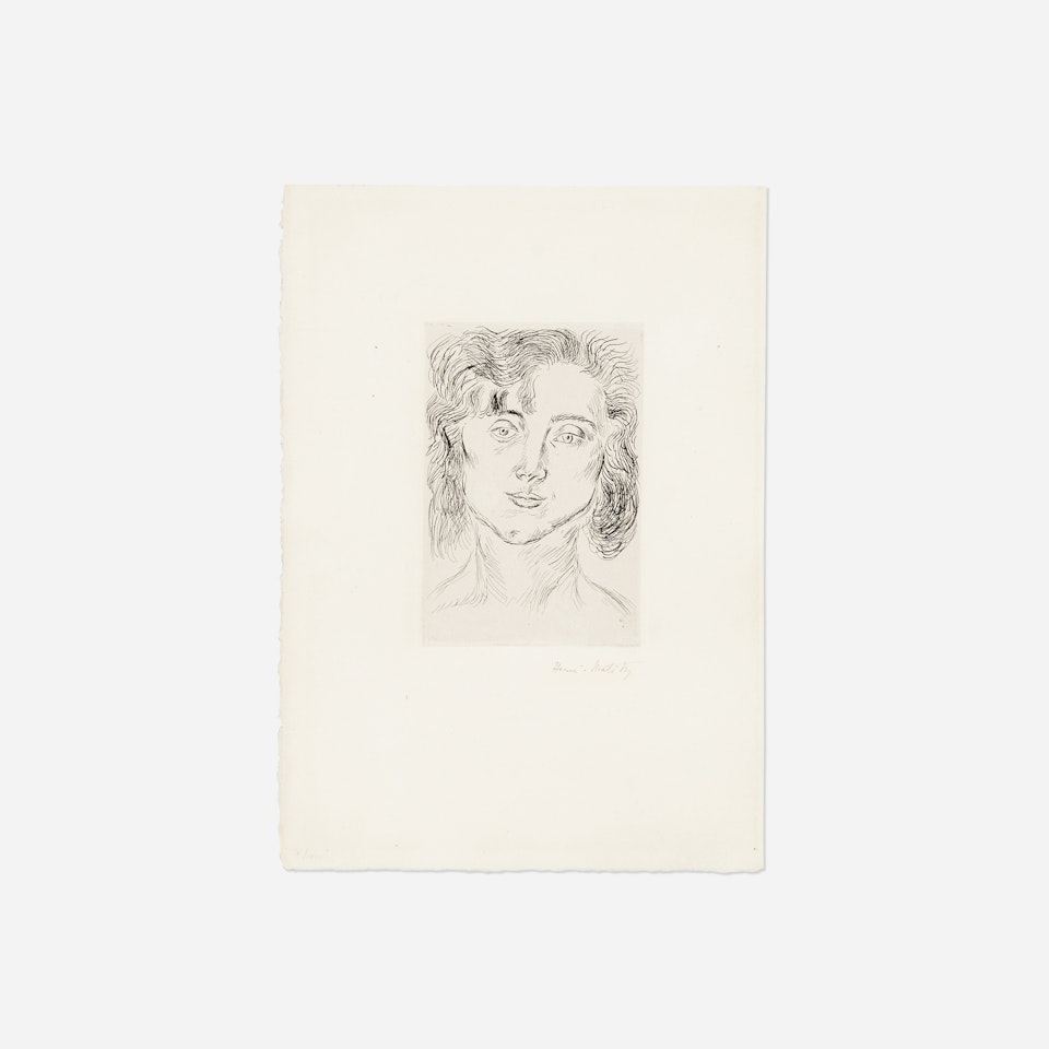 Untitled (from the Cinquante Dessins portfolio) by Henri Matisse