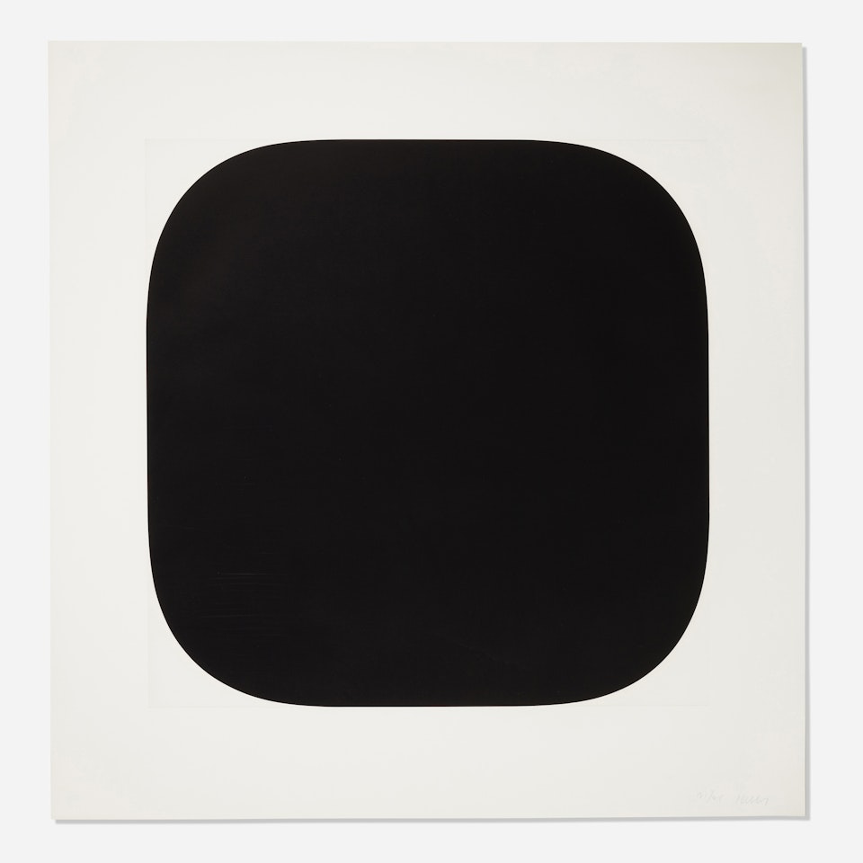 Black Variation 3 by Ellsworth Kelly