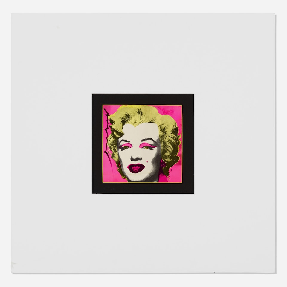 Marilyn (Castelli Mailer) by Andy Warhol