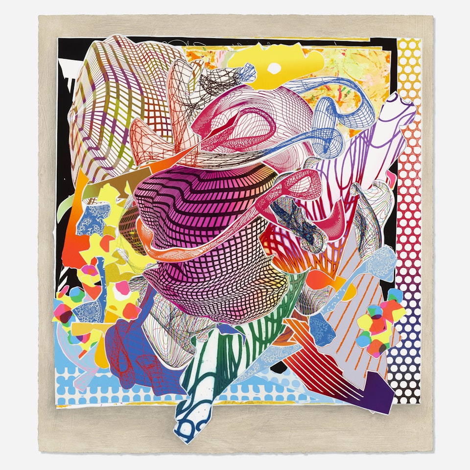 Feneralia (from the Imaginary Places series) by Frank Stella