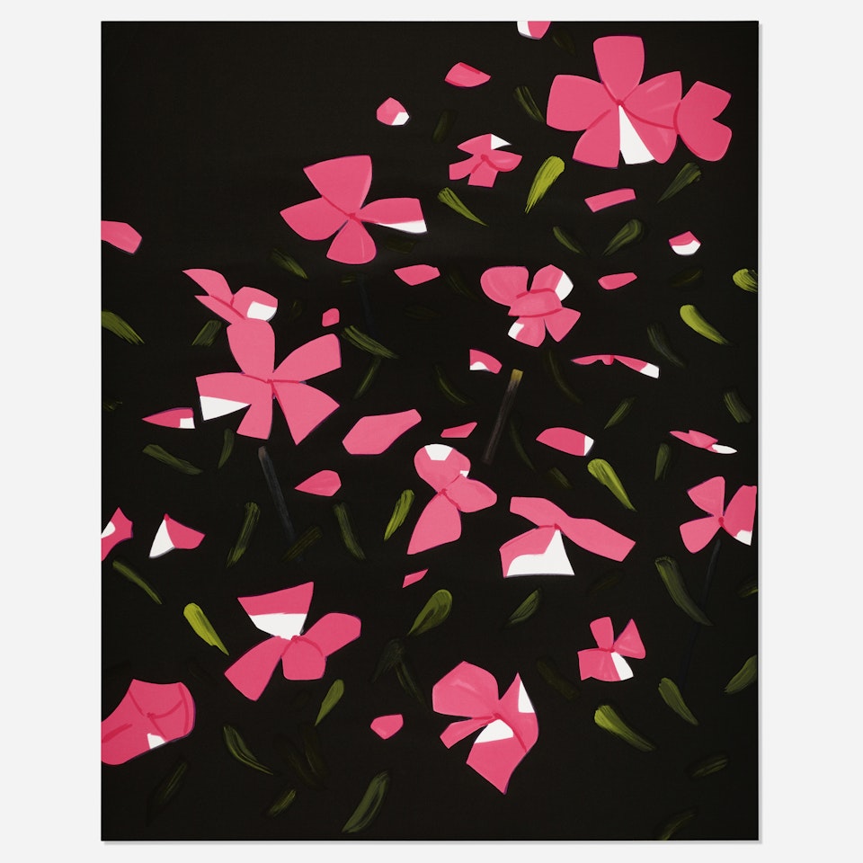 White Impatiens by Alex Katz