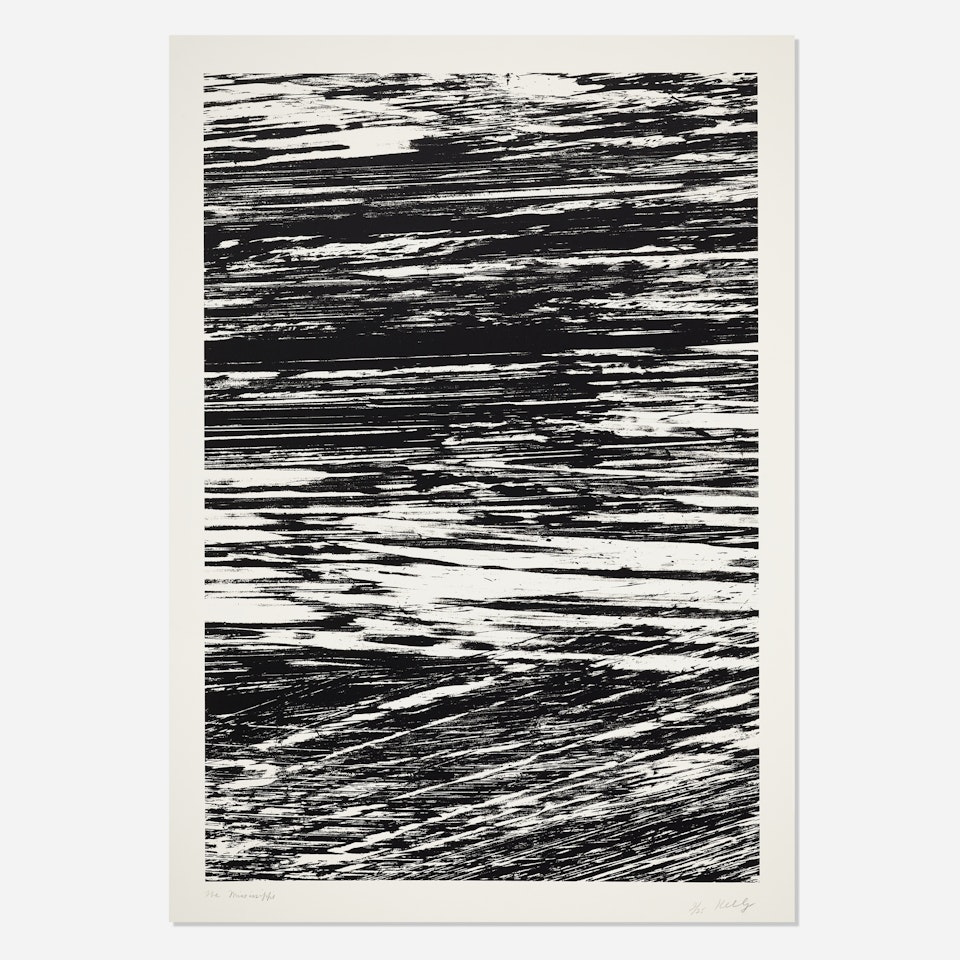 The Mississippi (from the States of the River series) by Ellsworth Kelly