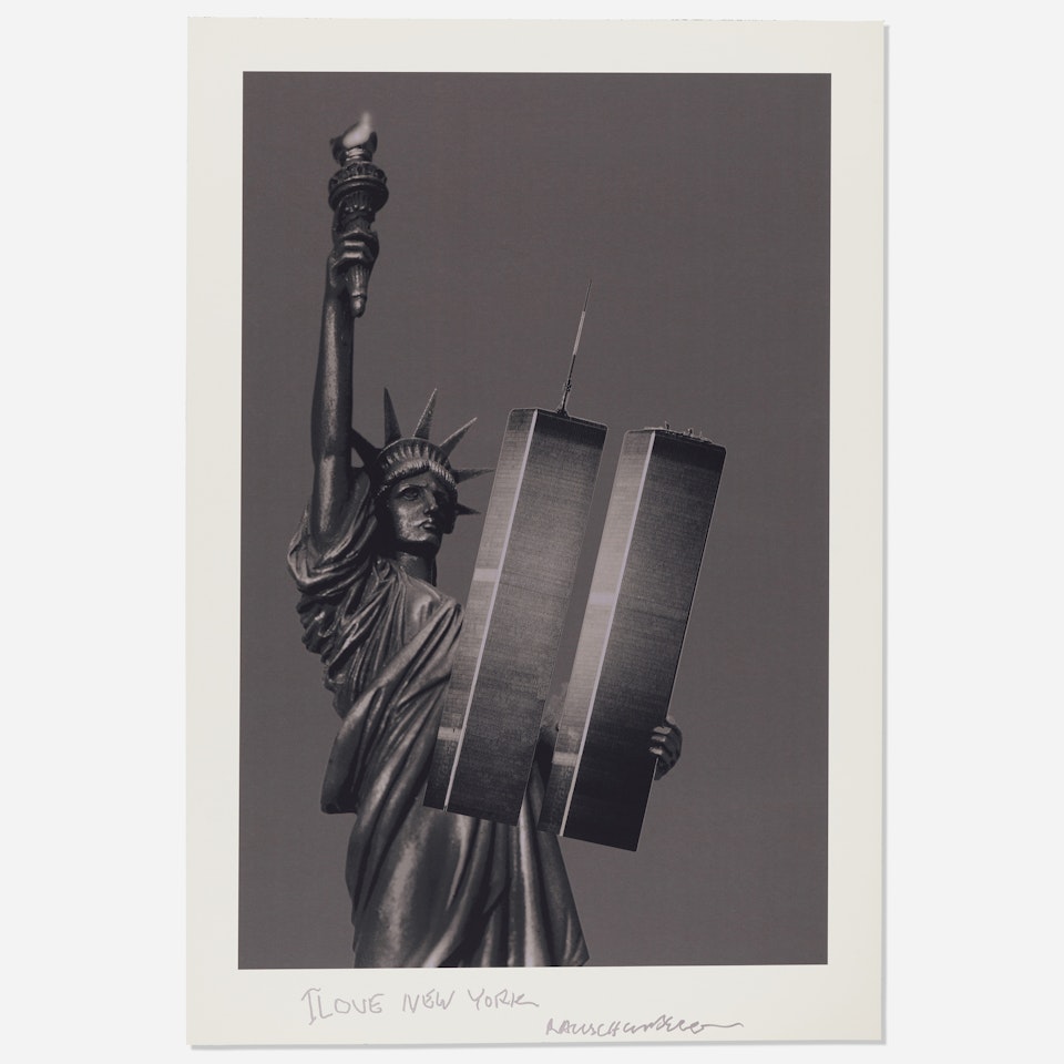 I Love New York by Robert Rauschenberg