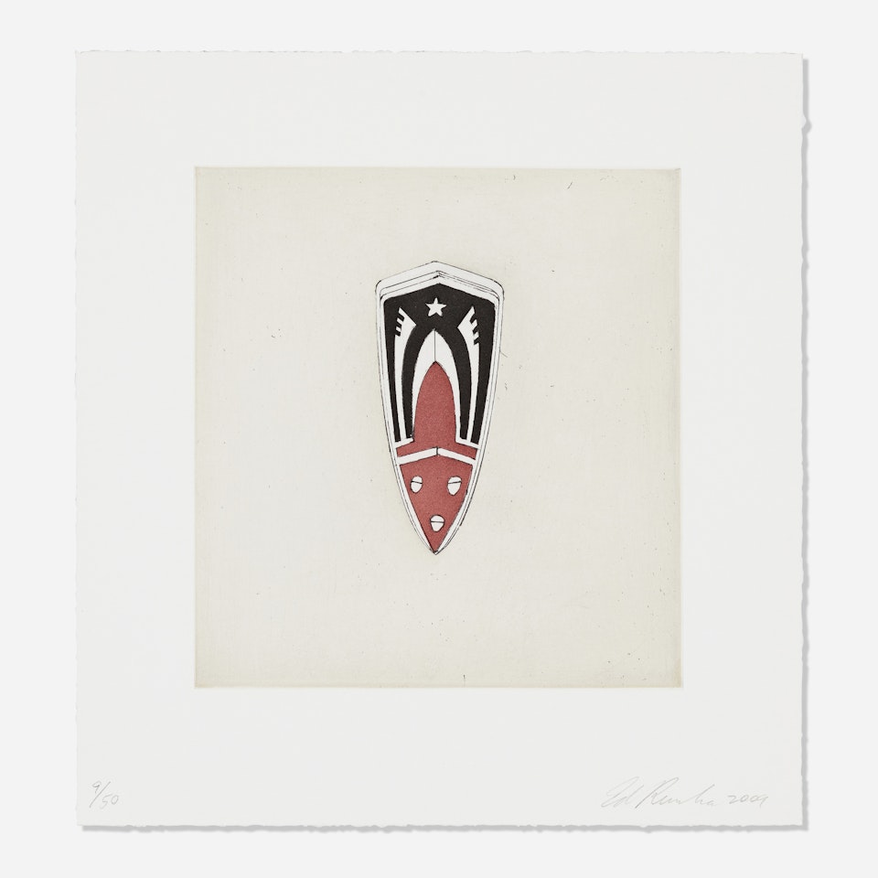 Oldsmobile (from the Motor City series) by Ed Ruscha