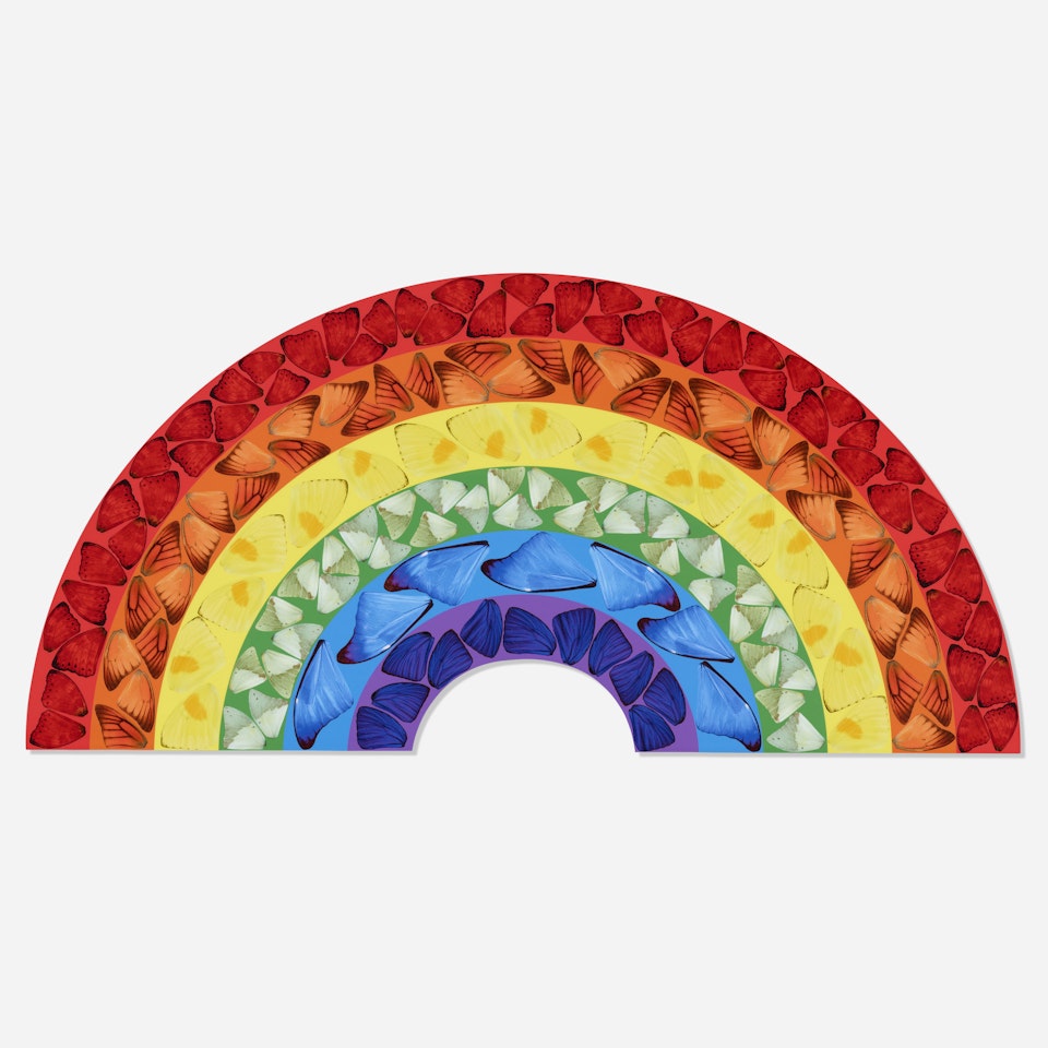 Rainbow by Damien Hirst