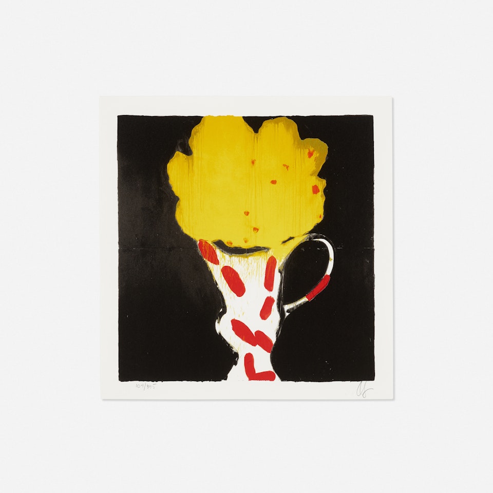 Matisse Flowers and Vase by Donald Sultan