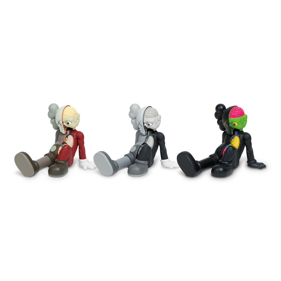 Resting Place Companion (Brown/Grey/Black) by Kaws