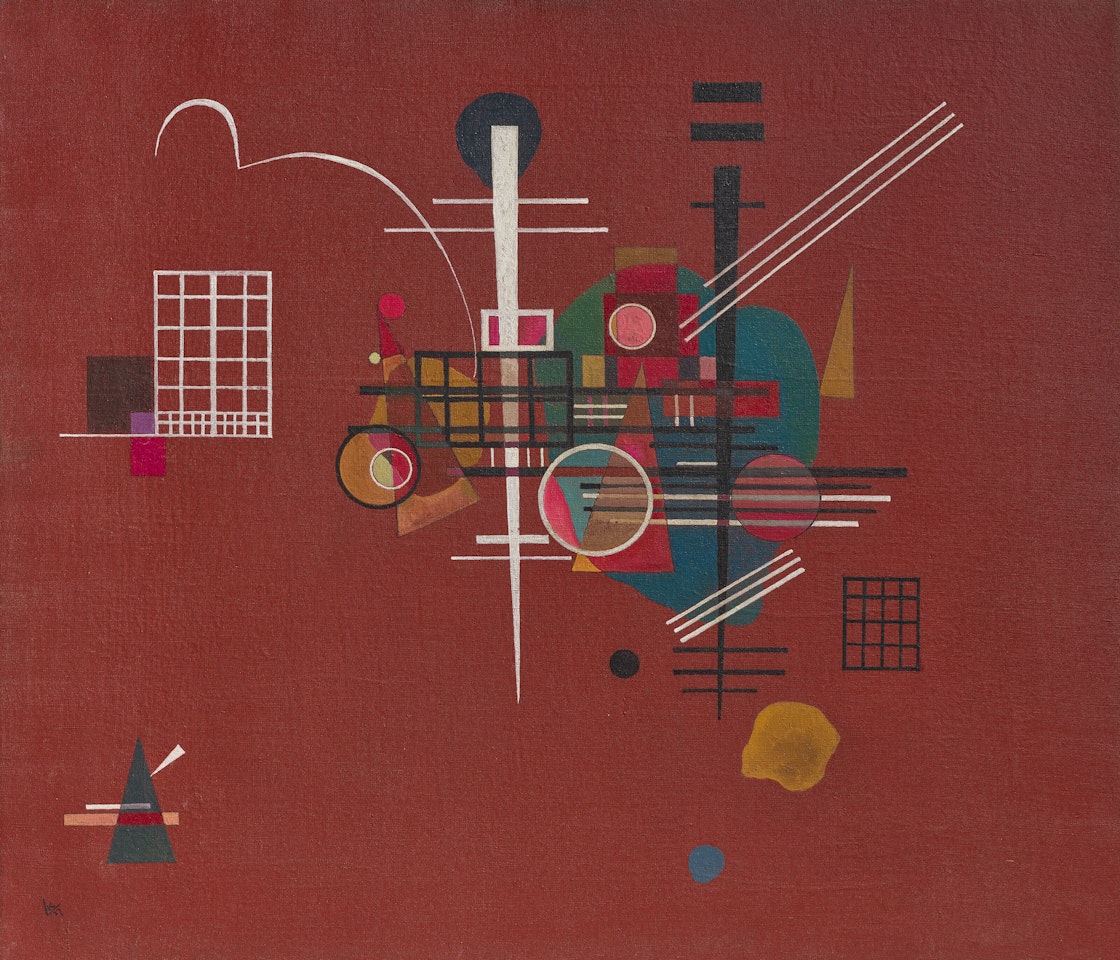 Dumpfes Rot by Wassily Kandinsky