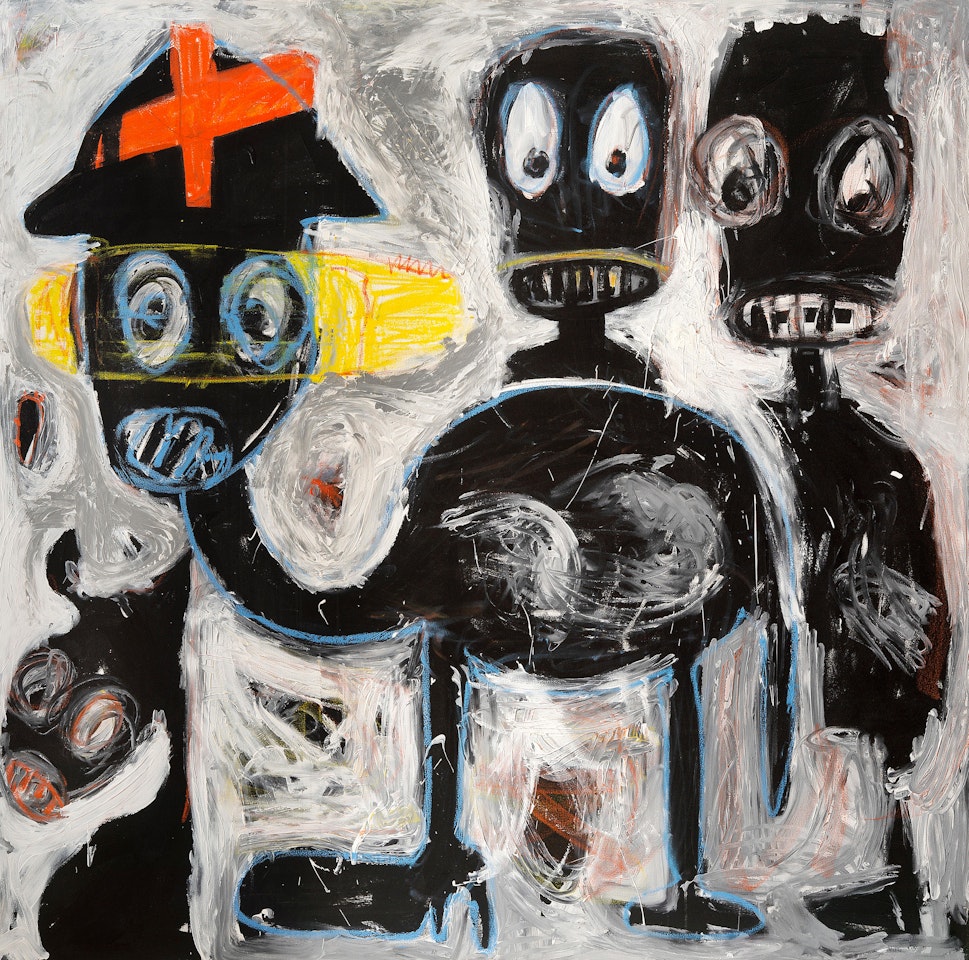 Untitled by Aboudia Abdoulaye Diarrassouba