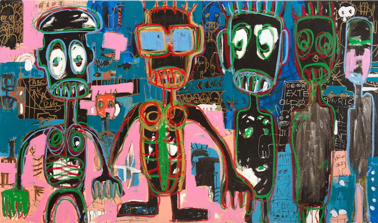 Untitled by Aboudia Abdoulaye Diarrassouba