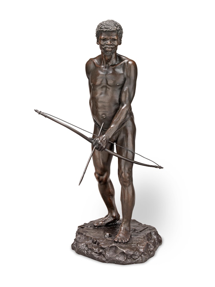 The Bushman Hunter by Anton van Wouw