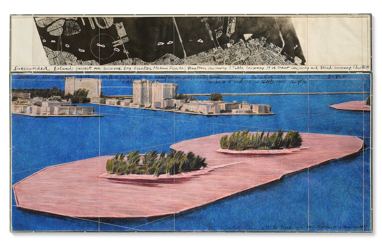 Surrounded Islands (Project for Biscayne Bay, Greater Miami, Florida) by Christo