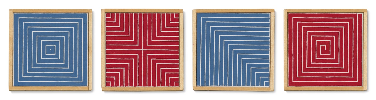 Frank Stella by Richard Pettibone