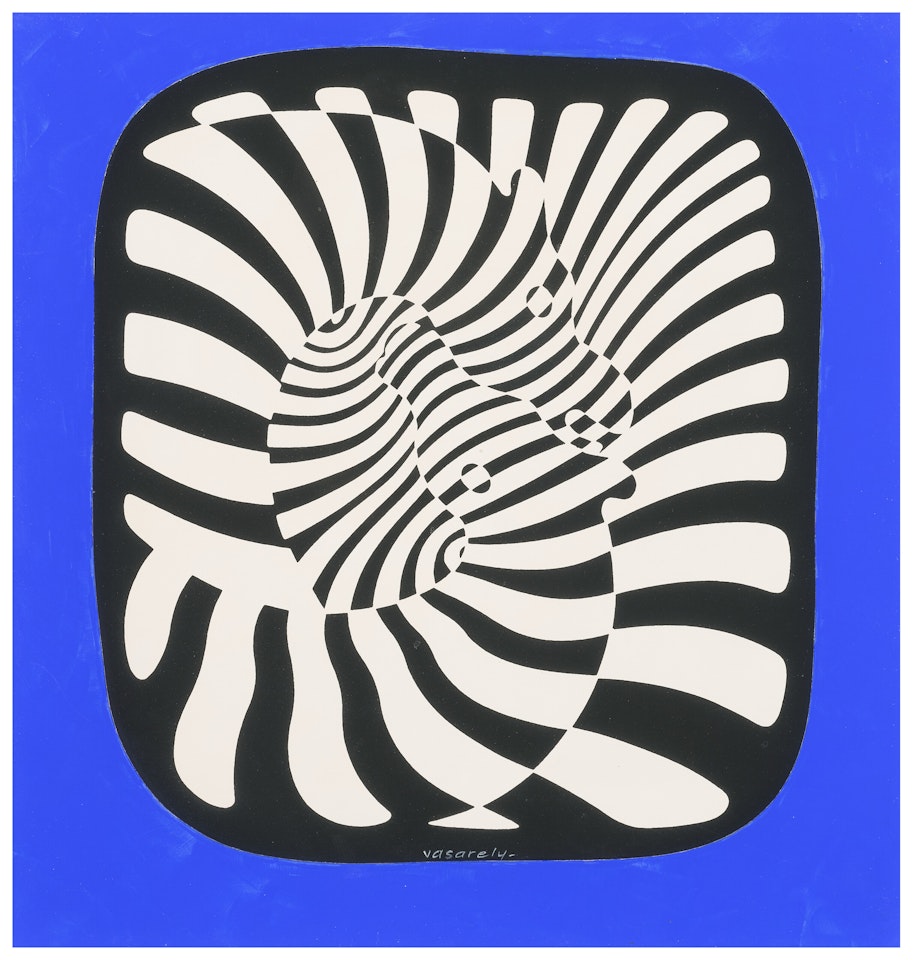 Zebrak (Zebras) by Victor Vasarely