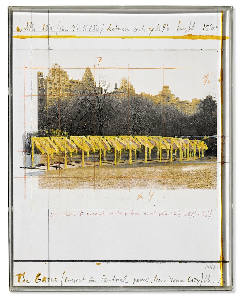 The Gates (Project for Central Park, New York City) by Christo