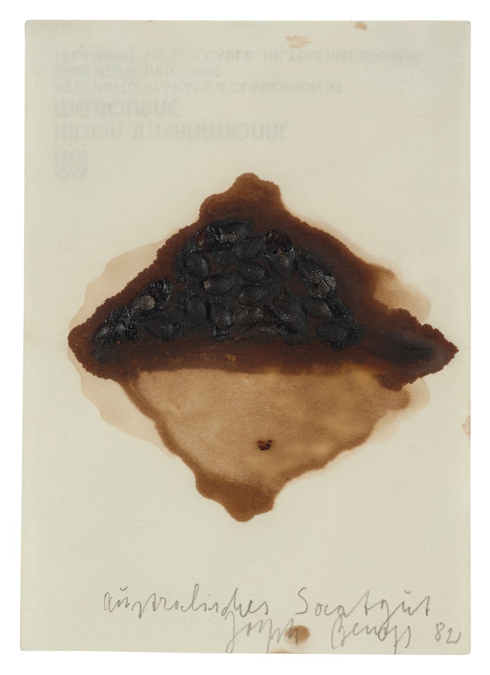 Aüstralisches Saatgüt (Australian Seeds) by Joseph Beuys