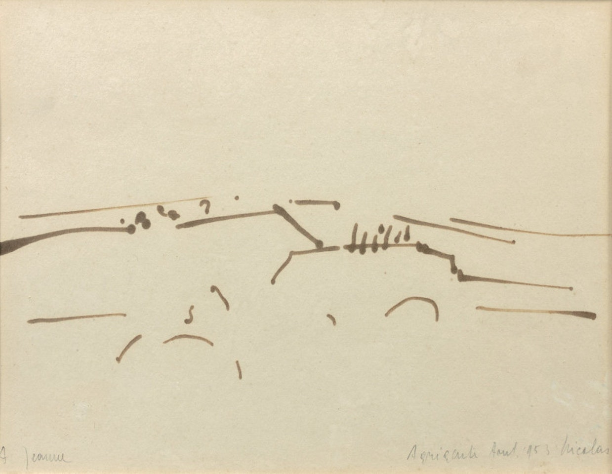 Untitled by Nicolas de Staël