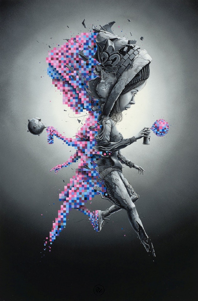 Alter Ego (Pixel series) by Pez