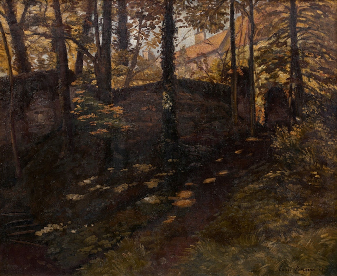 Coin of the Templars in Ile-de-France by Emile Bernard