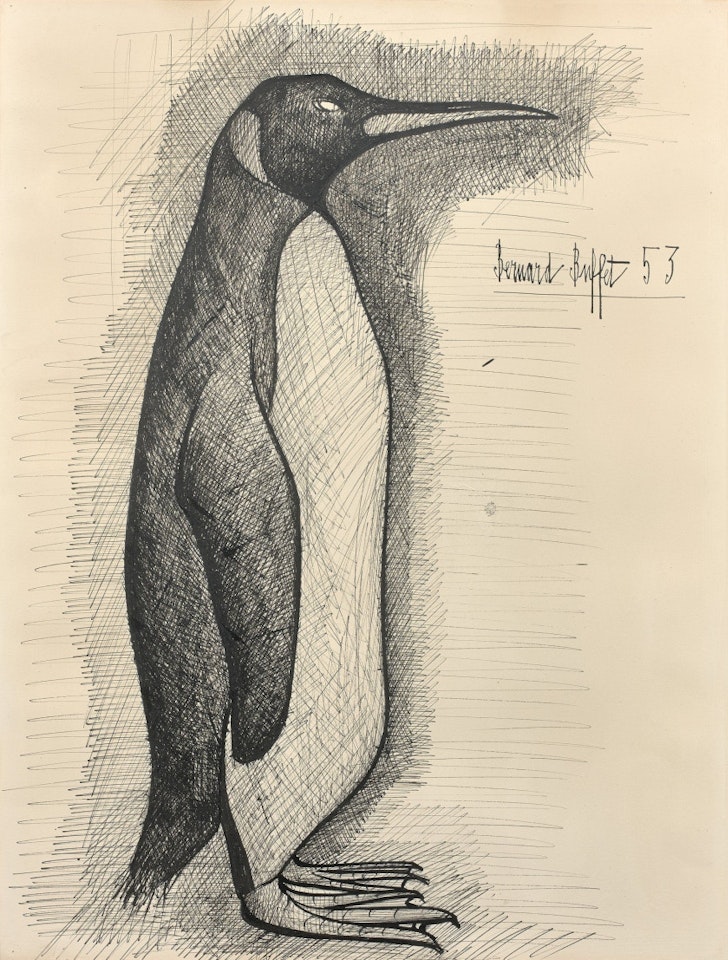 The Bestiary - Manchot by Bernard Buffet
