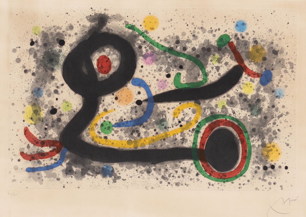 Under the Storm by Joan Miró