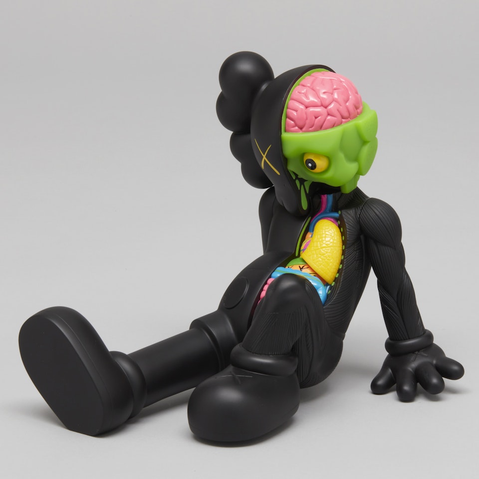 Resting Place Companion (Black) by Kaws