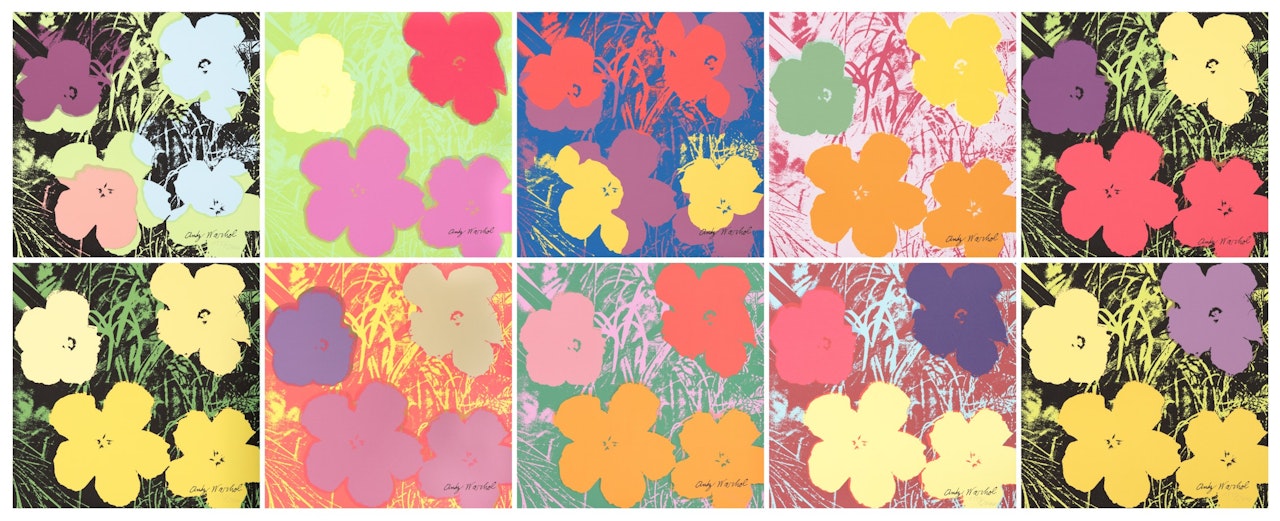 Flowers by Andy Warhol