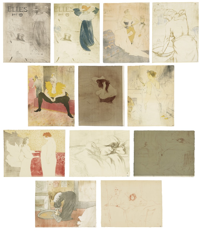 Elles by Henri de Toulouse-Lautrec