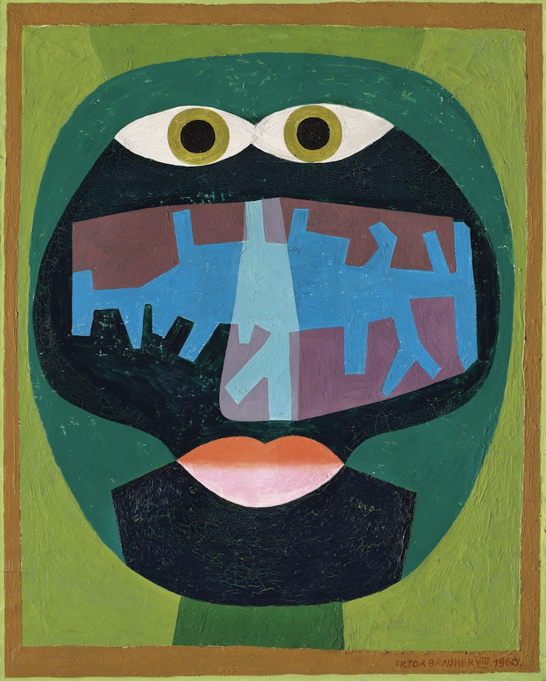 Inclusion morphogène by Victor Brauner
