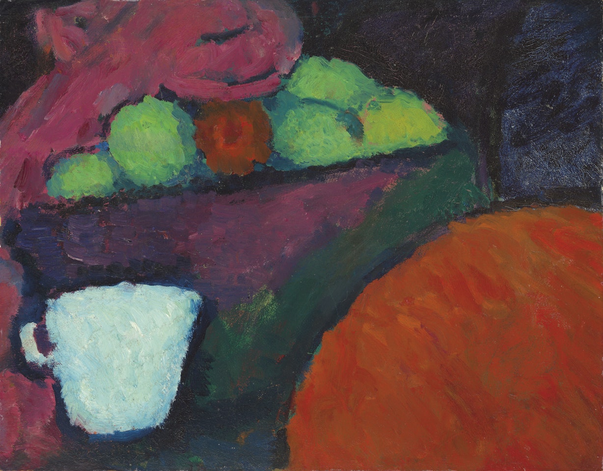 Stilleben mit Tasse by Alexej von Jawlensky