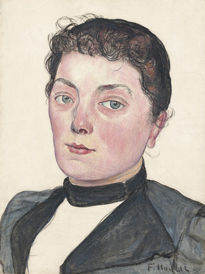 Bildnis einer Unbekannten (Berner Mädchen) by Ferdinand Hodler