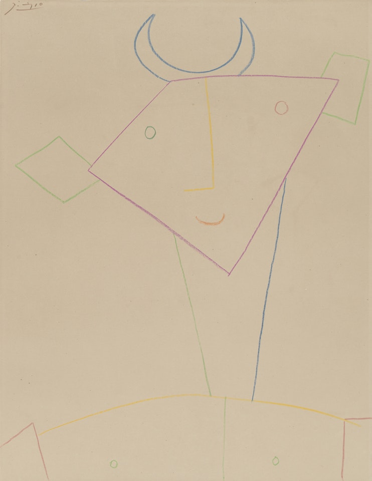 Tête de faune by Pablo Picasso