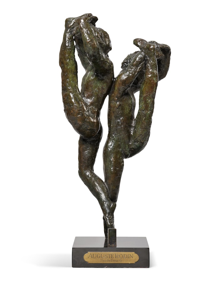 Pas de deux, étude type G by Auguste Rodin