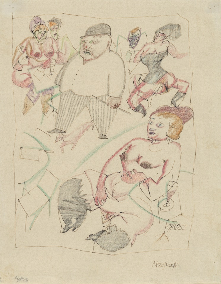 Nachtcafé by George Grosz