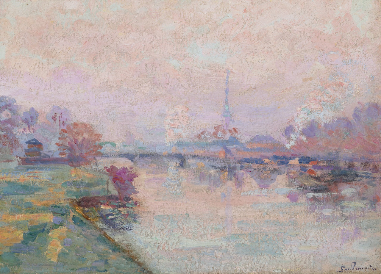 La Tour Eiffel à Paris by Armand Guillaumin