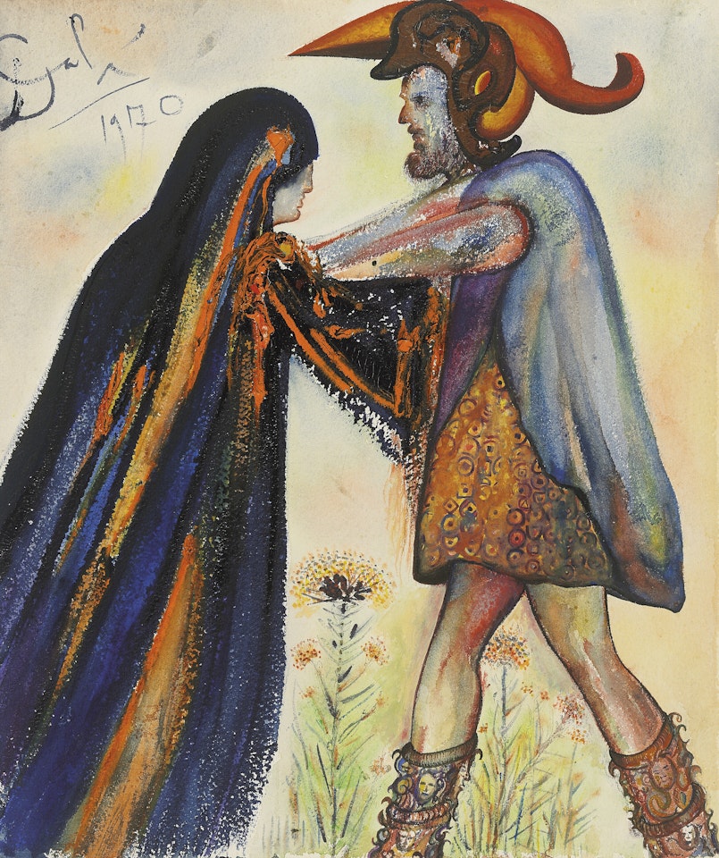 Pénélope et Ulysse by Salvador Dali